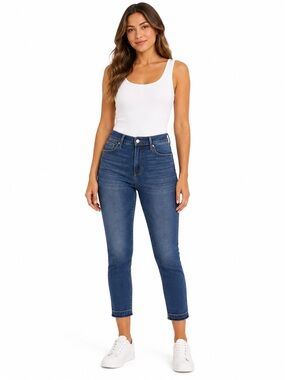 Nine West Gramercy Crop Slim Fit Jeans - Size 8